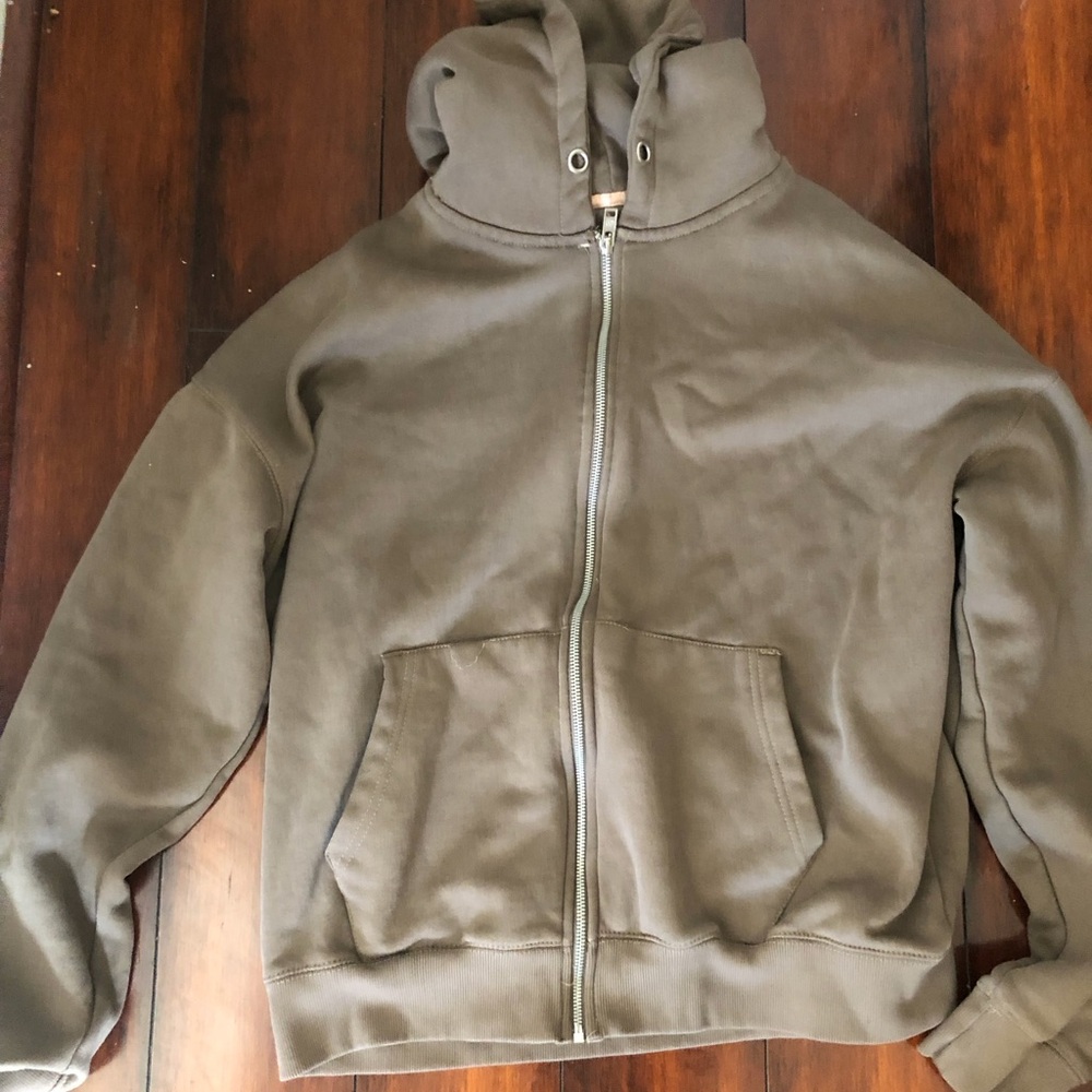 Free Planet Olive Green Hoodie